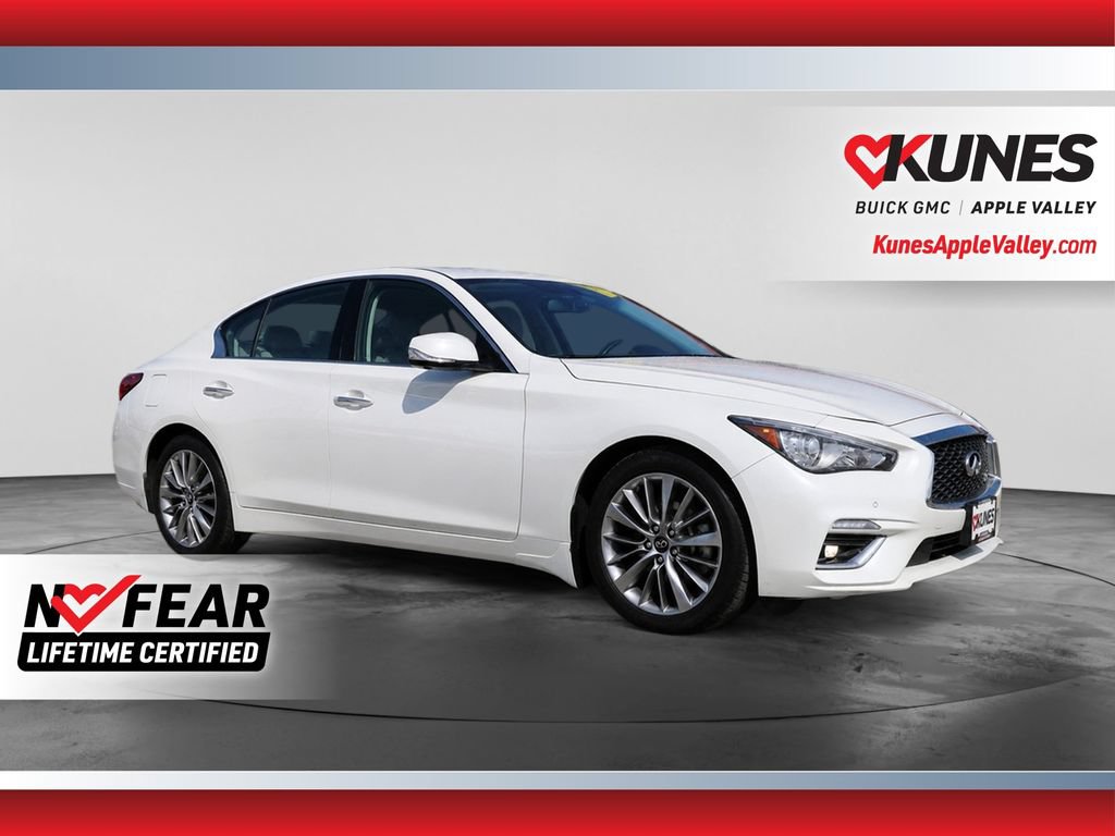 Used 2023 INFINITI Q50 Luxe w/ Cargo Package