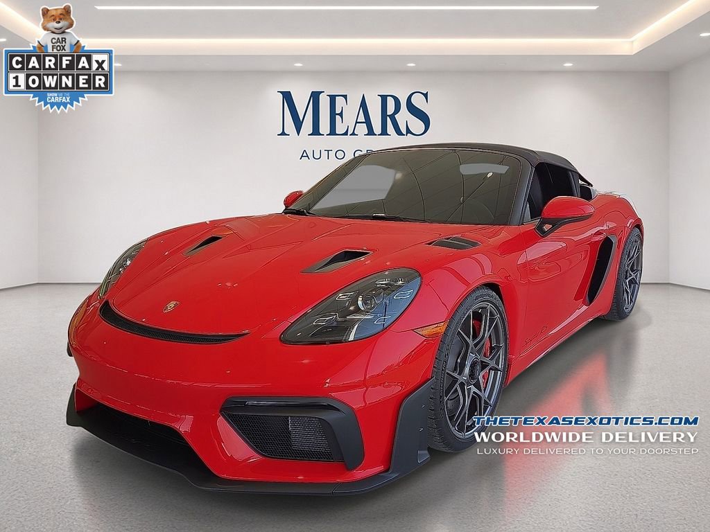 Used 2025 Porsche 718 Boxster Spyder RS