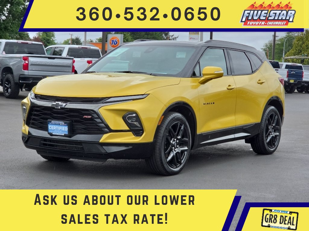 Certified 2023 Chevrolet Blazer RS