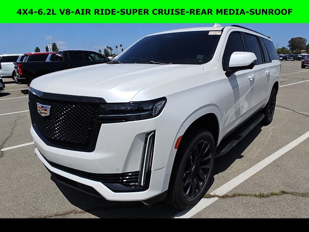 Used 2021 Cadillac Escalade ESV Sport w/ Driver Assist Tech Package