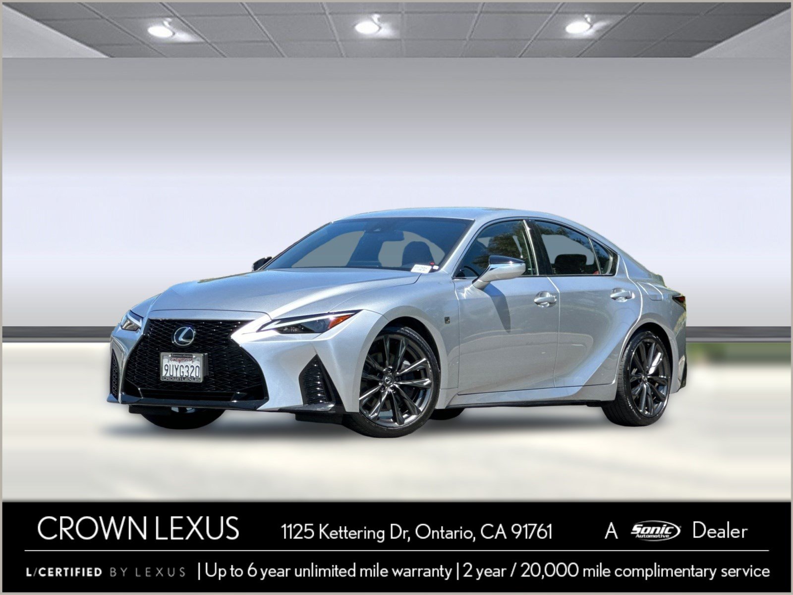 Certified 2025 Lexus IS 300 F Sport w/ Accessory Package 2