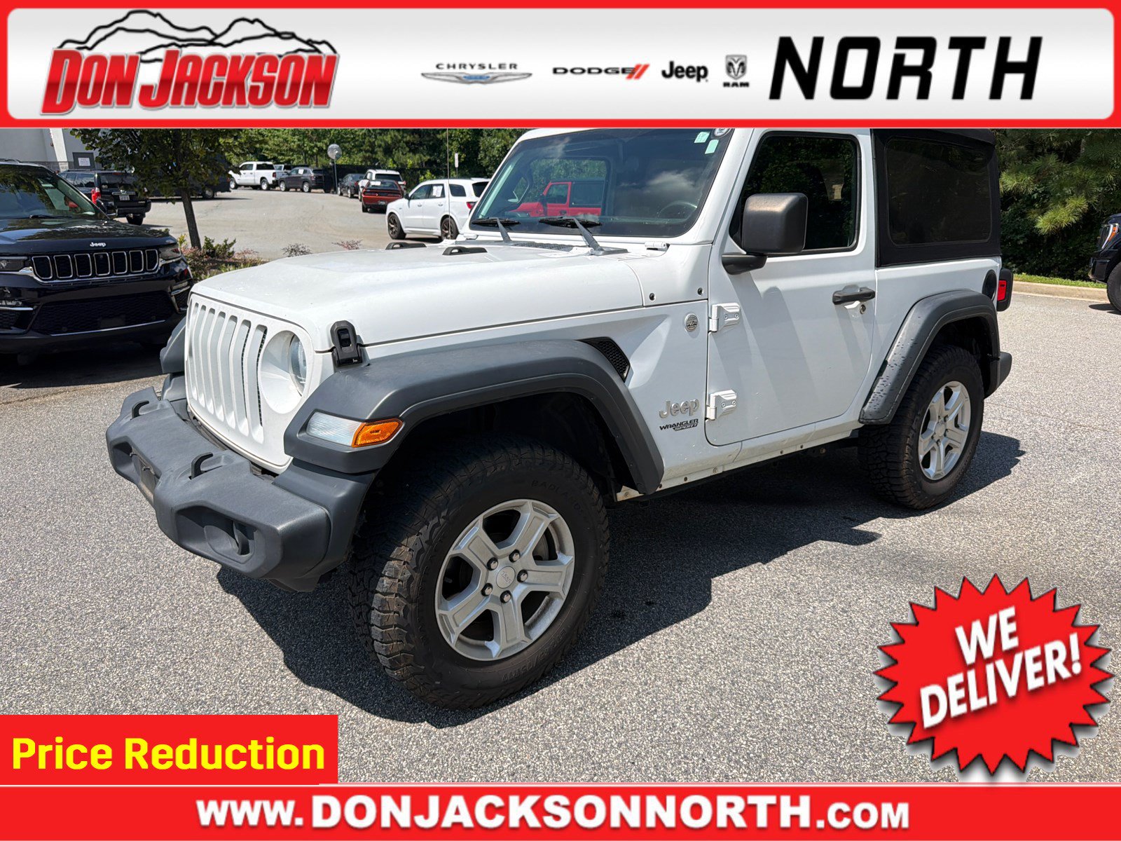 Used 2018 Jeep Wrangler Sport