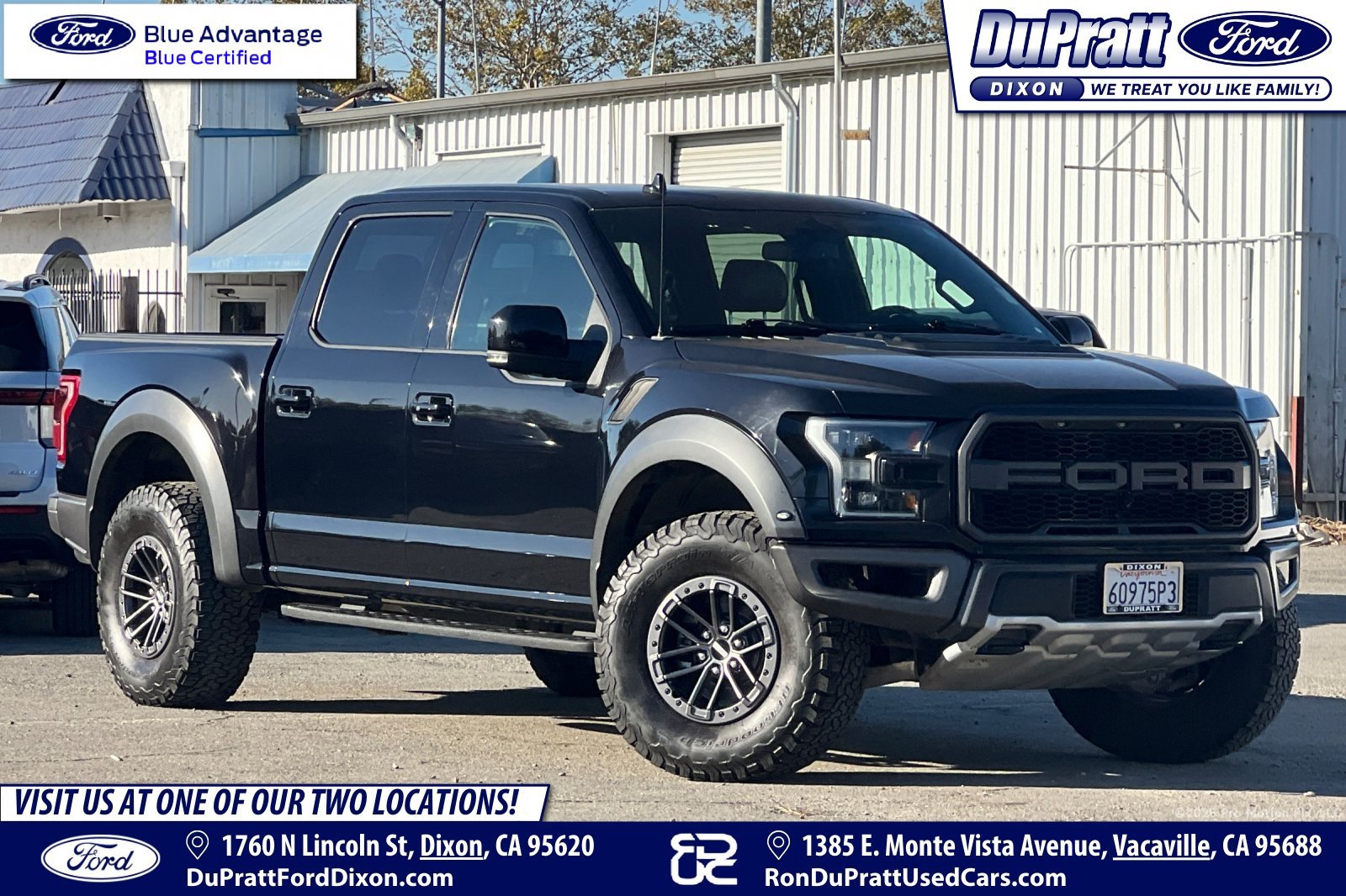 Certified 2019 Ford F150 Raptor w/ Equipment Group 802A Luxury