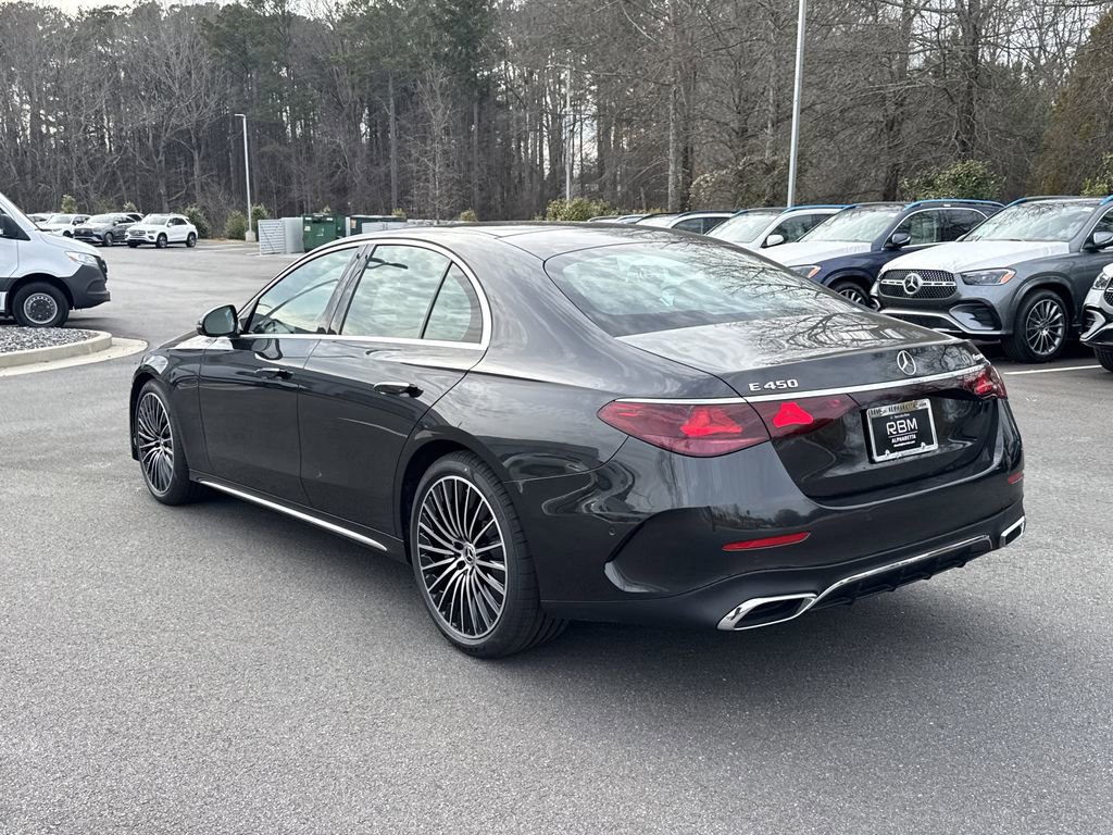 2026 Mercedes-Benz E 450 4MATIC Sedan