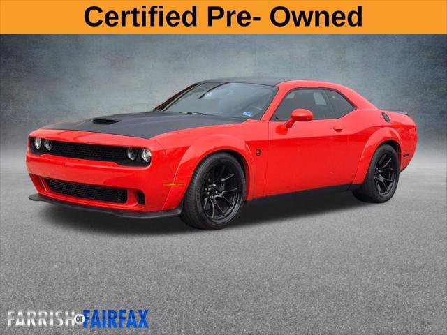 Certified 2021 Dodge Challenger R/T Scat Pack w/ T/A Package