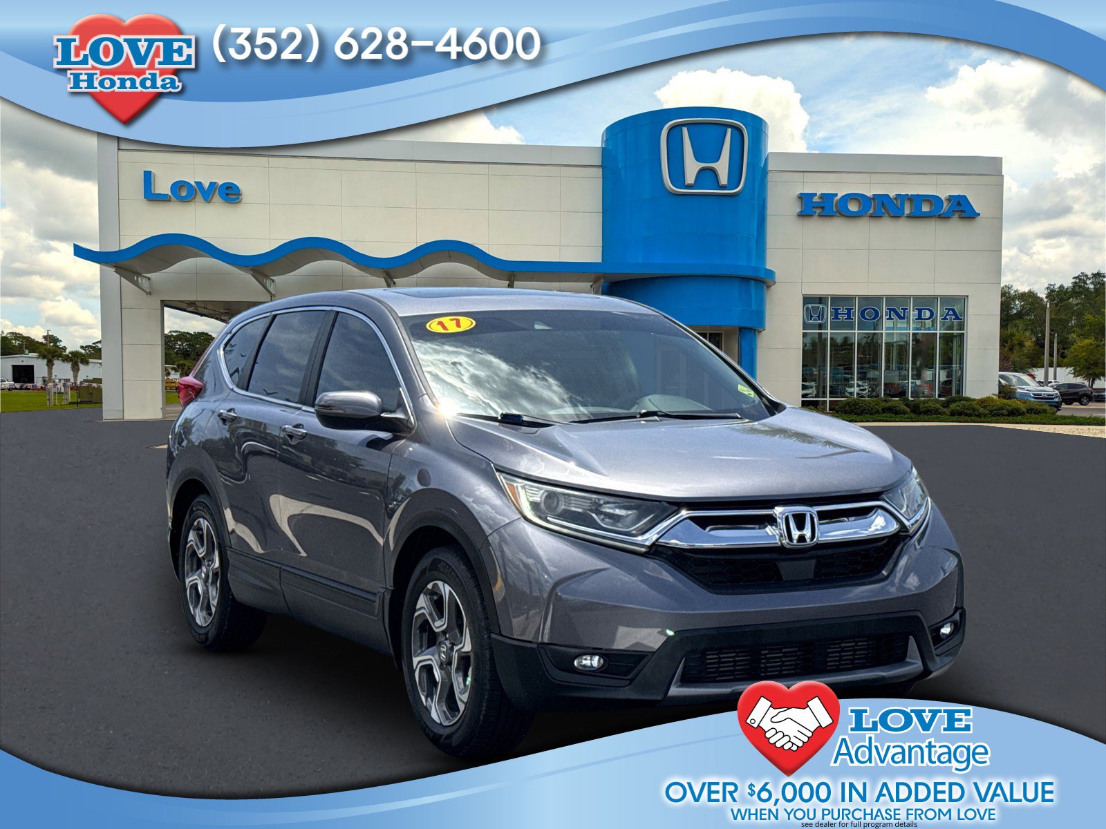 Certified 2017 Honda CR-V EX