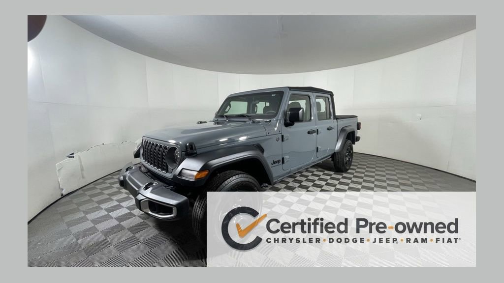 Certified 2024 Jeep Gladiator Sport