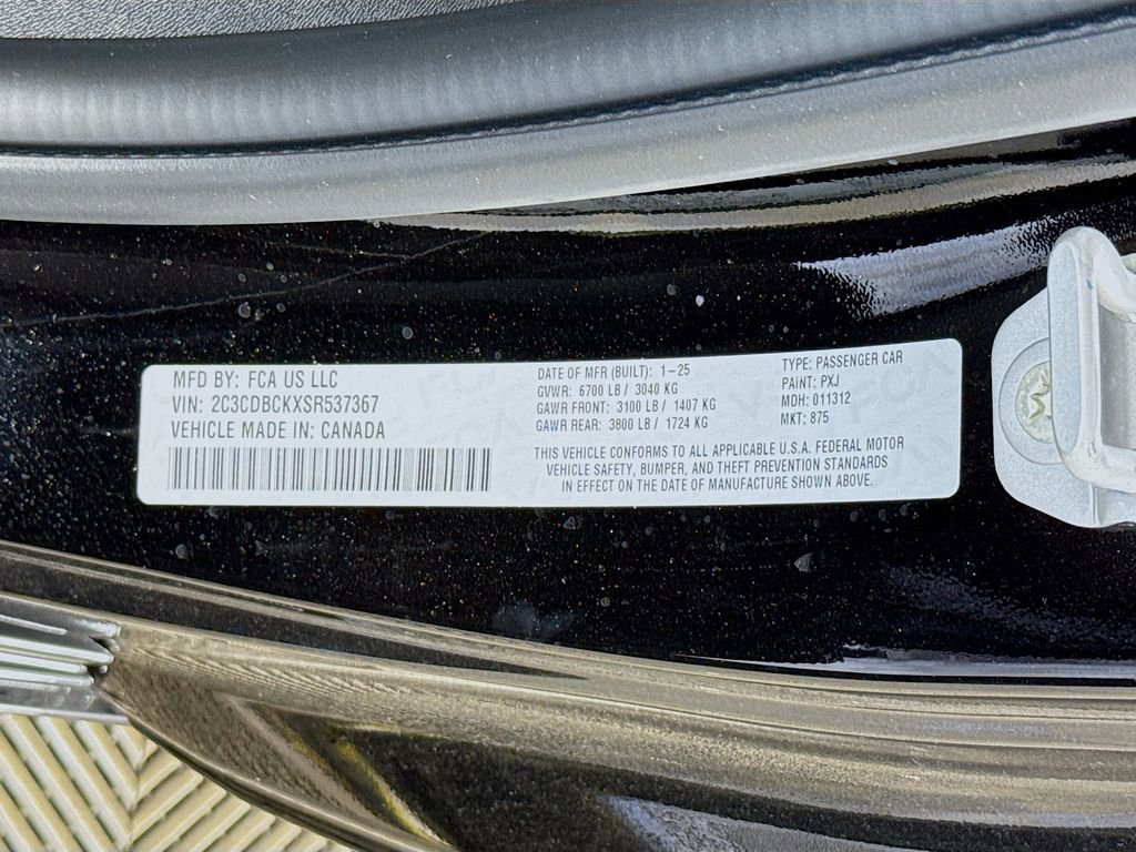 2025 Dodge Charger R/T