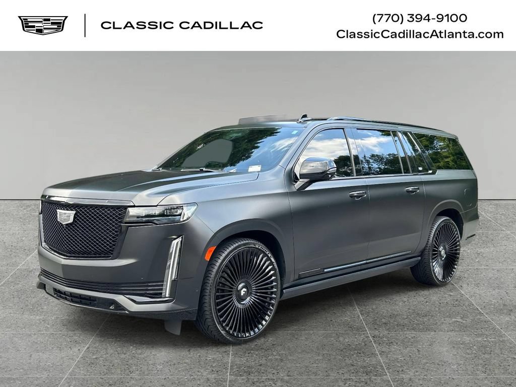 Used 2023 Cadillac Escalade ESV Sport w/ LPO, ONYX Package