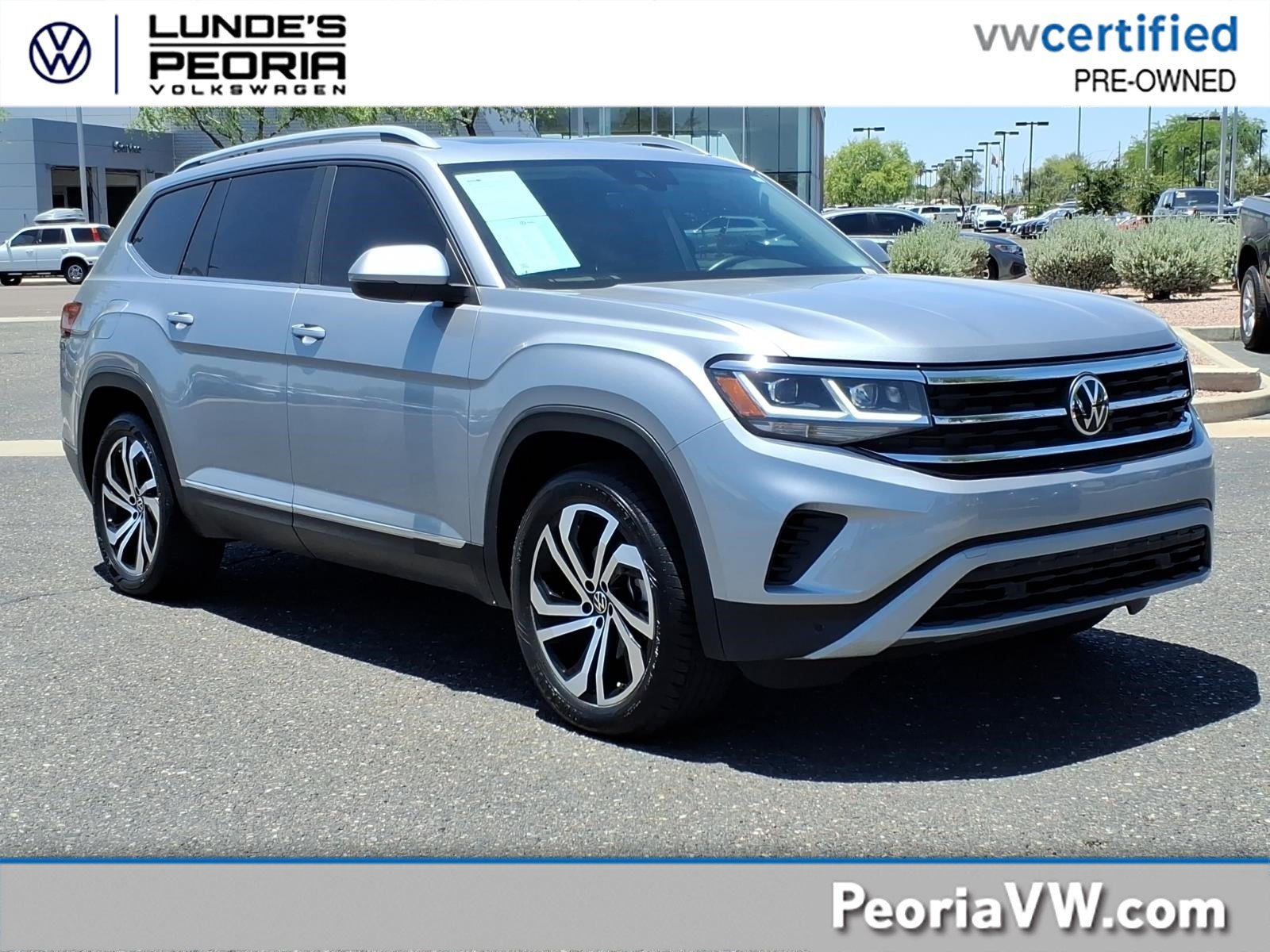 Certified 2022 Volkswagen Atlas SEL