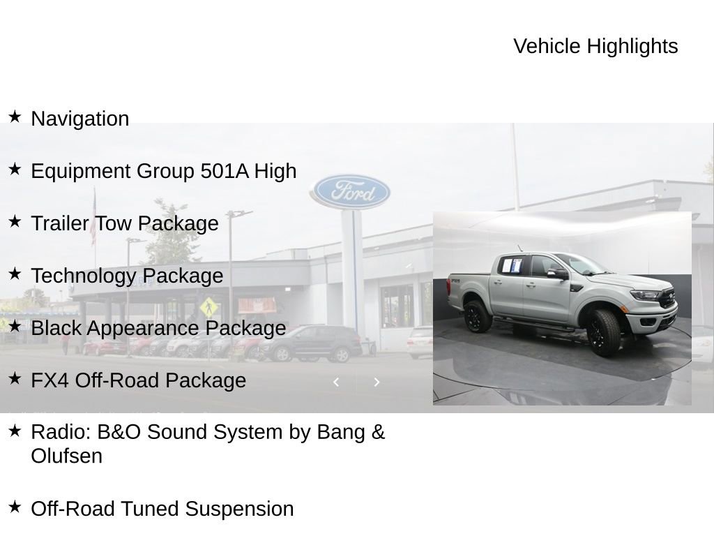 2023 Ford Ranger Lariat