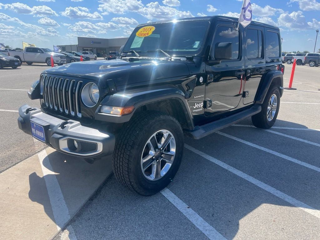 Used 2018 Jeep Wrangler Unlimited Sahara