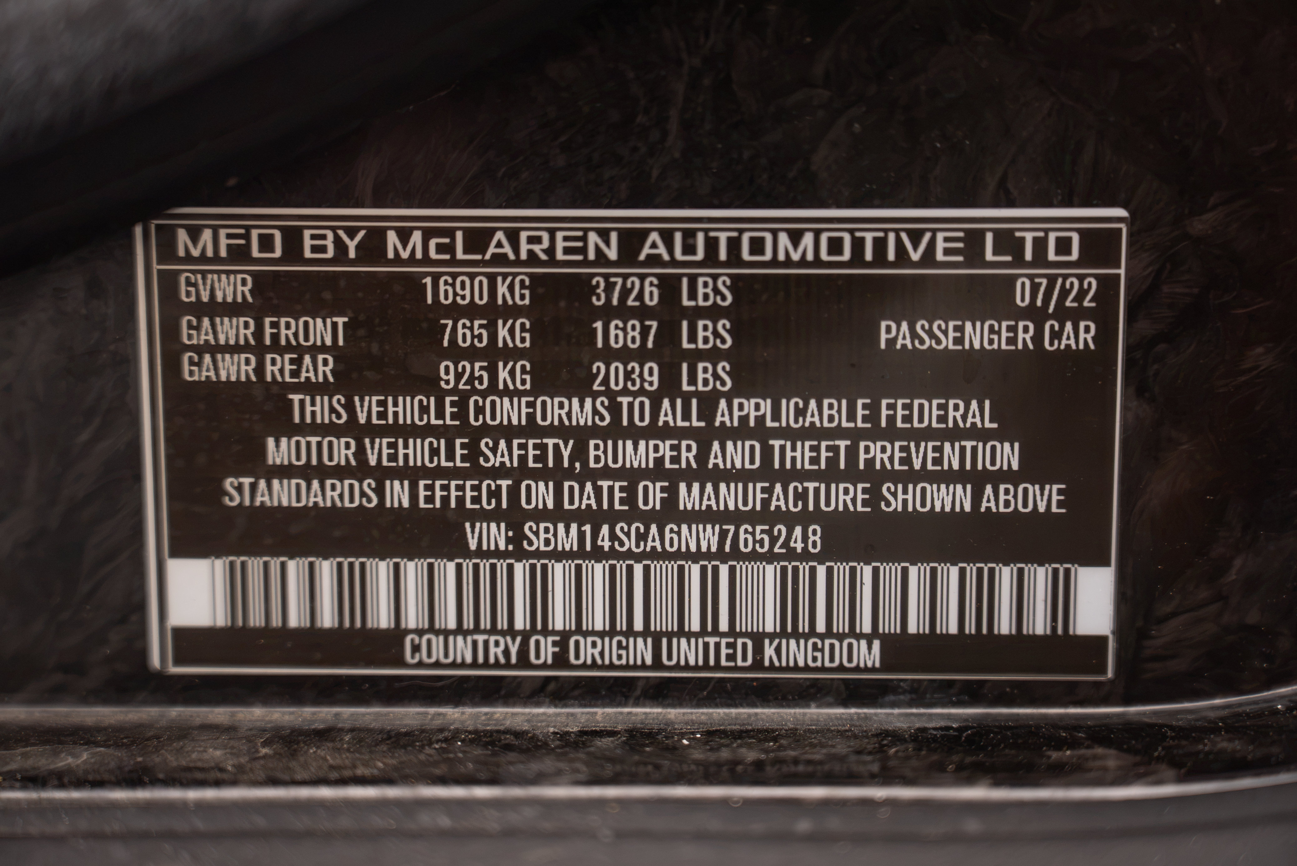 Used 2022 McLaren 765LT photo 28