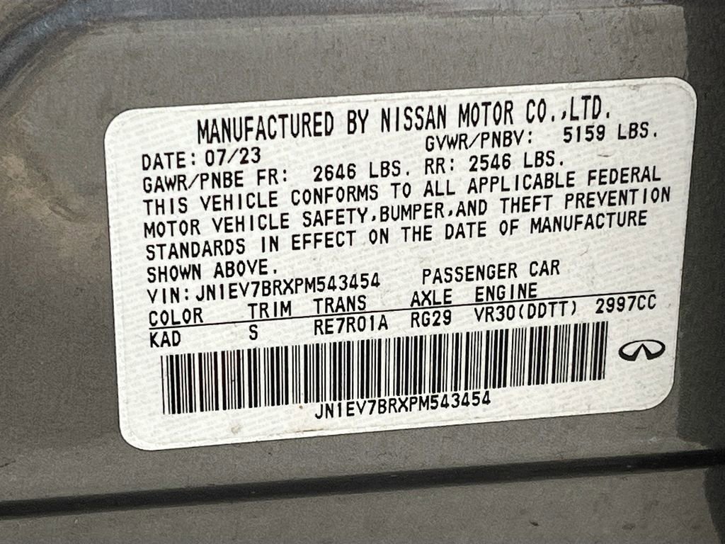 2023 INFINITI Q50 Luxe