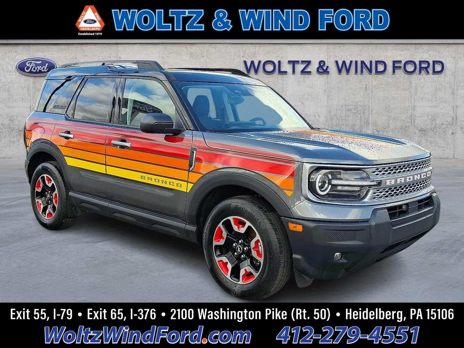 Certified 2025 Ford Bronco Sport Free Wheeling w/ Convenience Package