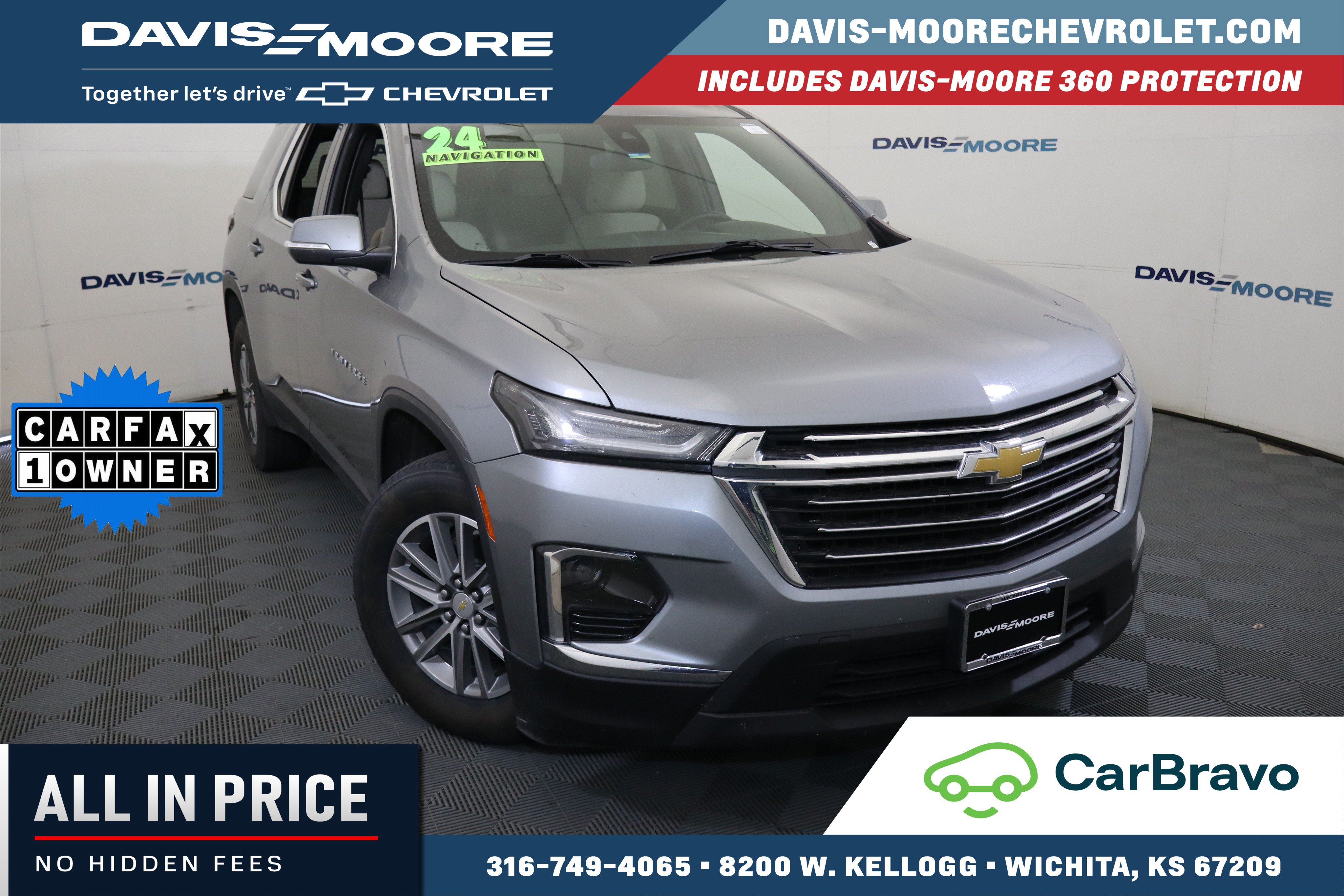 Certified 2024 Chevrolet Traverse LT