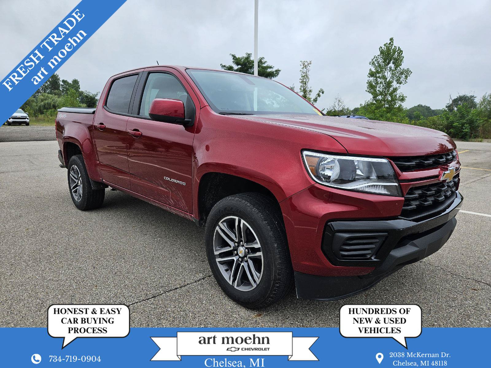 Used 2021 Chevrolet Colorado W/T w/ Custom Special Edition