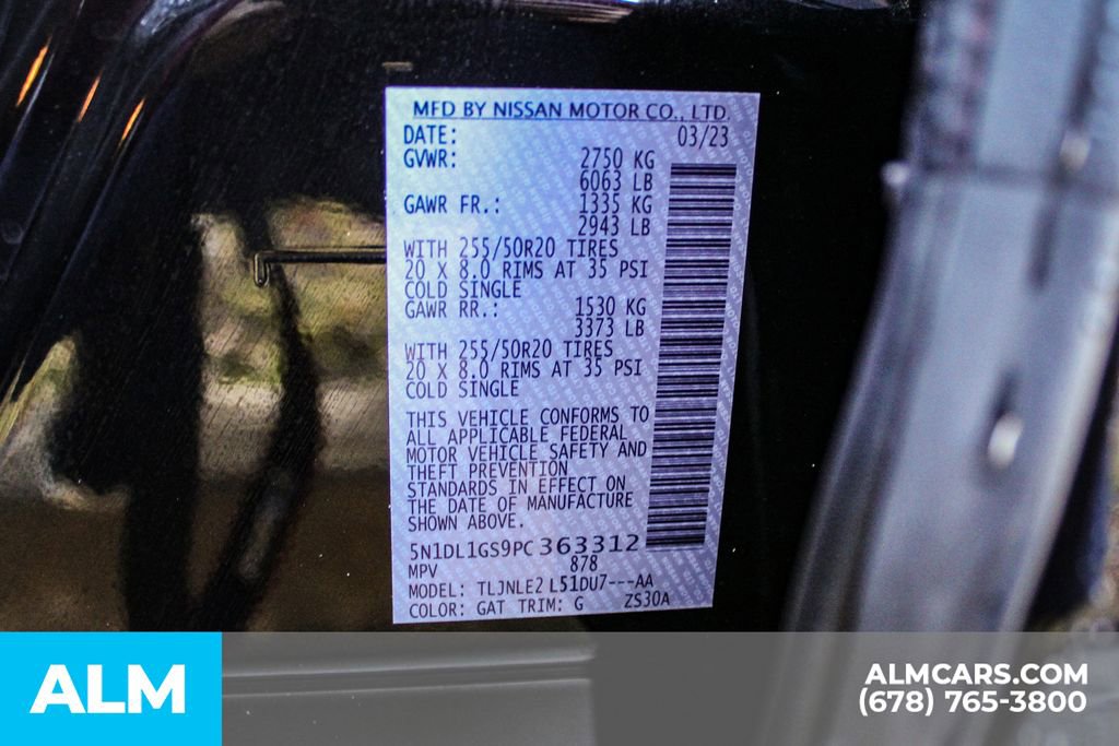 2023 INFINITI Qx60 Sensory