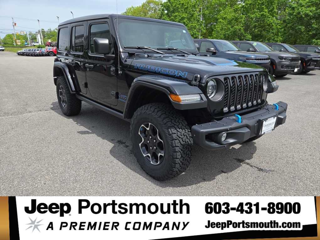 Used 2023 Jeep Wrangler Unlimited Rubicon 4xe w/ Steel Bumper Group