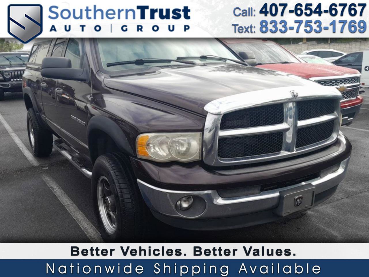 Used 2004 Dodge Ram 2500 Truck SLT w/ Trailer Tow Group