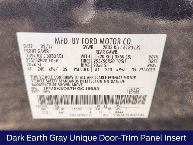 2017 Ford Explorer XLT