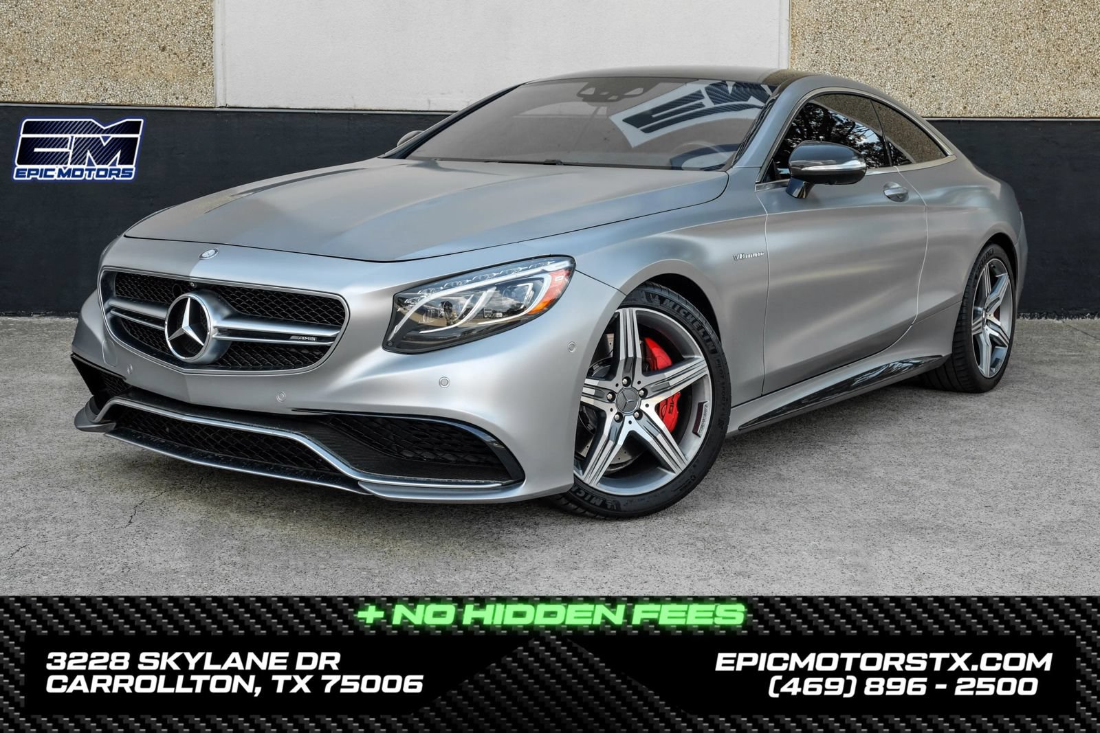 Used 2016 Mercedes-Benz S 63 AMG 4MATIC Coupe