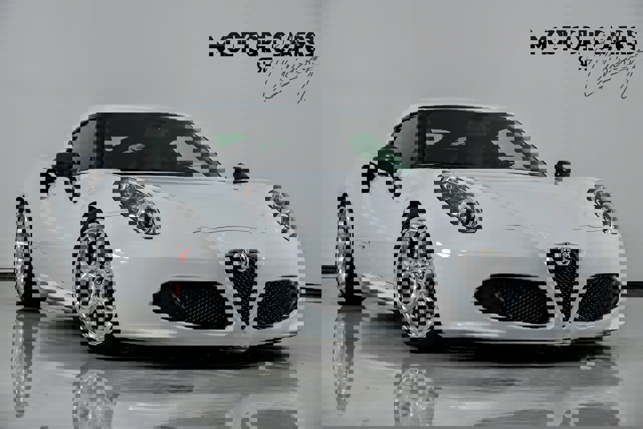 Used 2015 Alfa Romeo 4C Coupe w/ Leather Interior Group