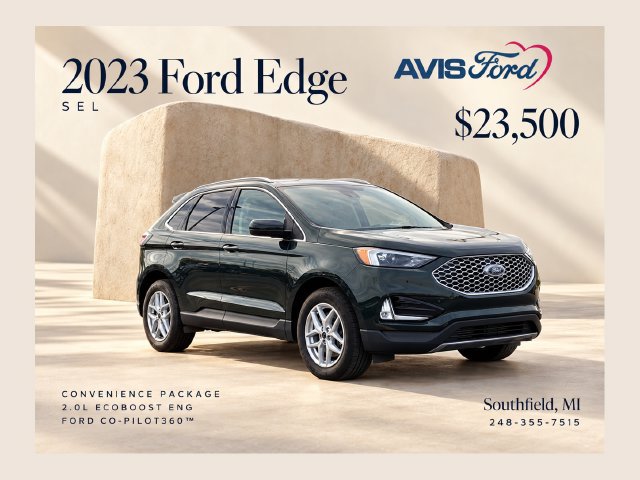 Used 2023 Ford Edge SEL w/ Convenience Package