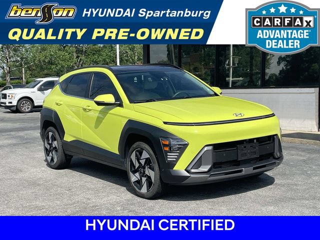 Certified 2024 Hyundai Kona Limited