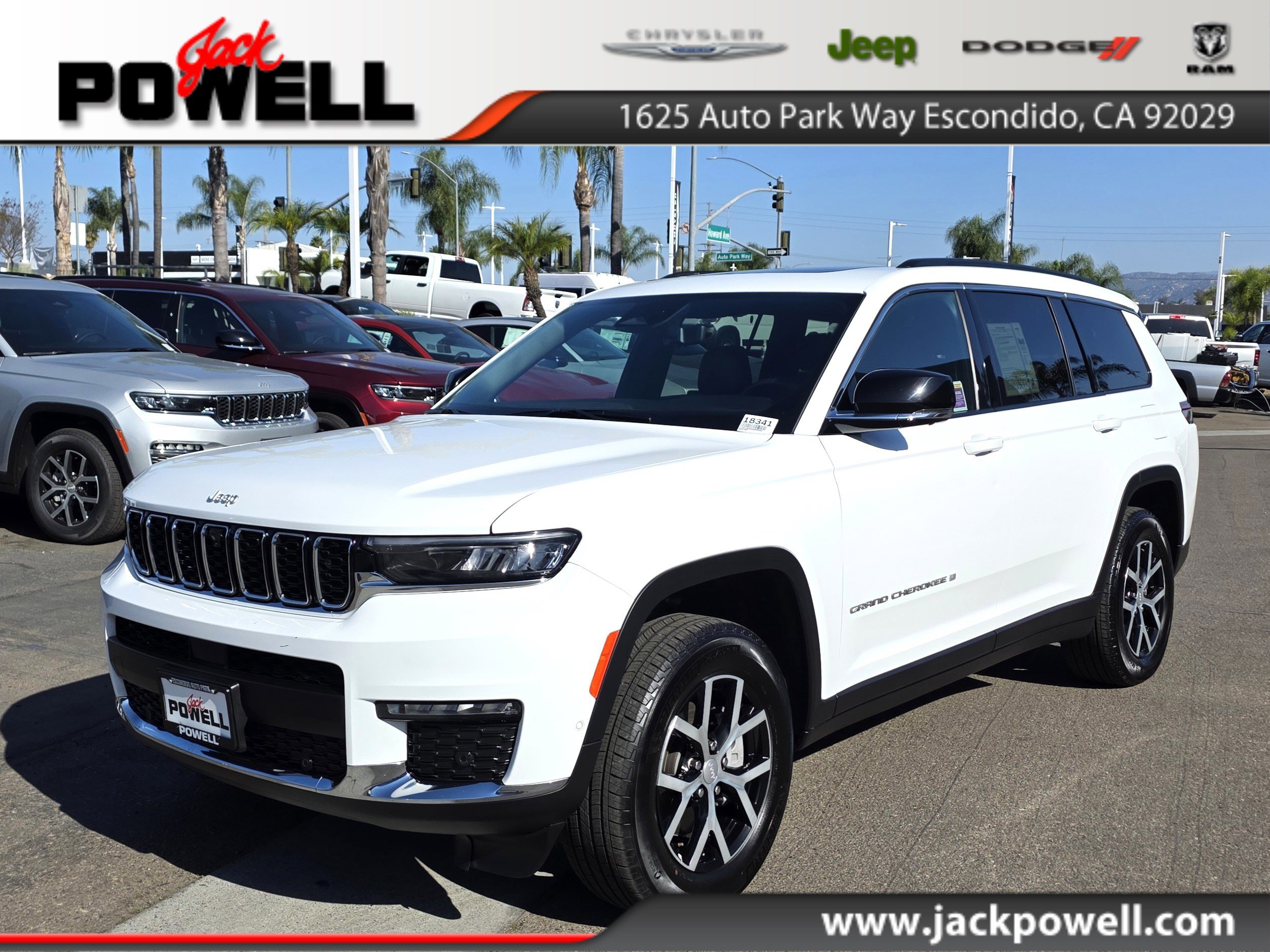 Certified 2024 Jeep Grand Cherokee L Limited w/ Luxury Tech Group II