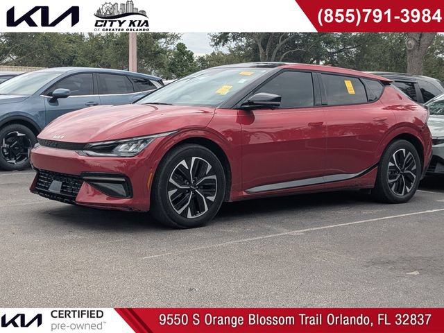 Certified 2023 Kia EV6 GT-Line w/ GT-Line Suede Seat Package