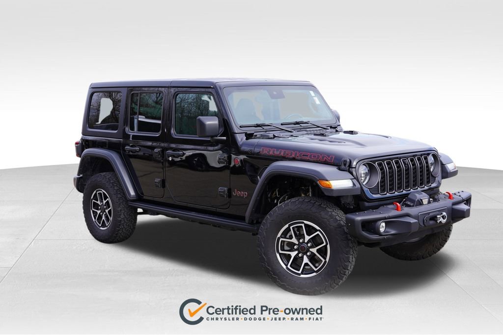 Certified 2024 Jeep Wrangler Unlimited Rubicon w/ Capability Package
