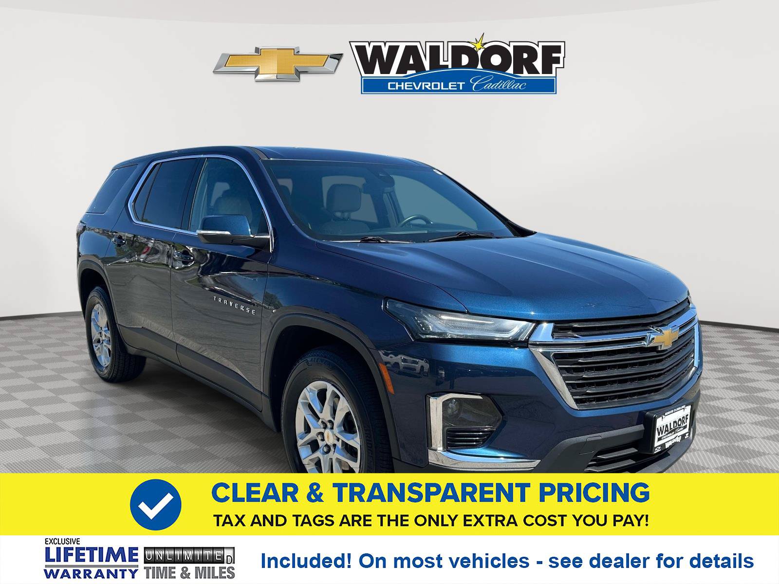 Used 2023 Chevrolet Traverse LS w/ Safety Package