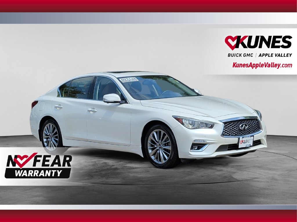 Used 2023 INFINITI Q50 Luxe w/ Cargo Package