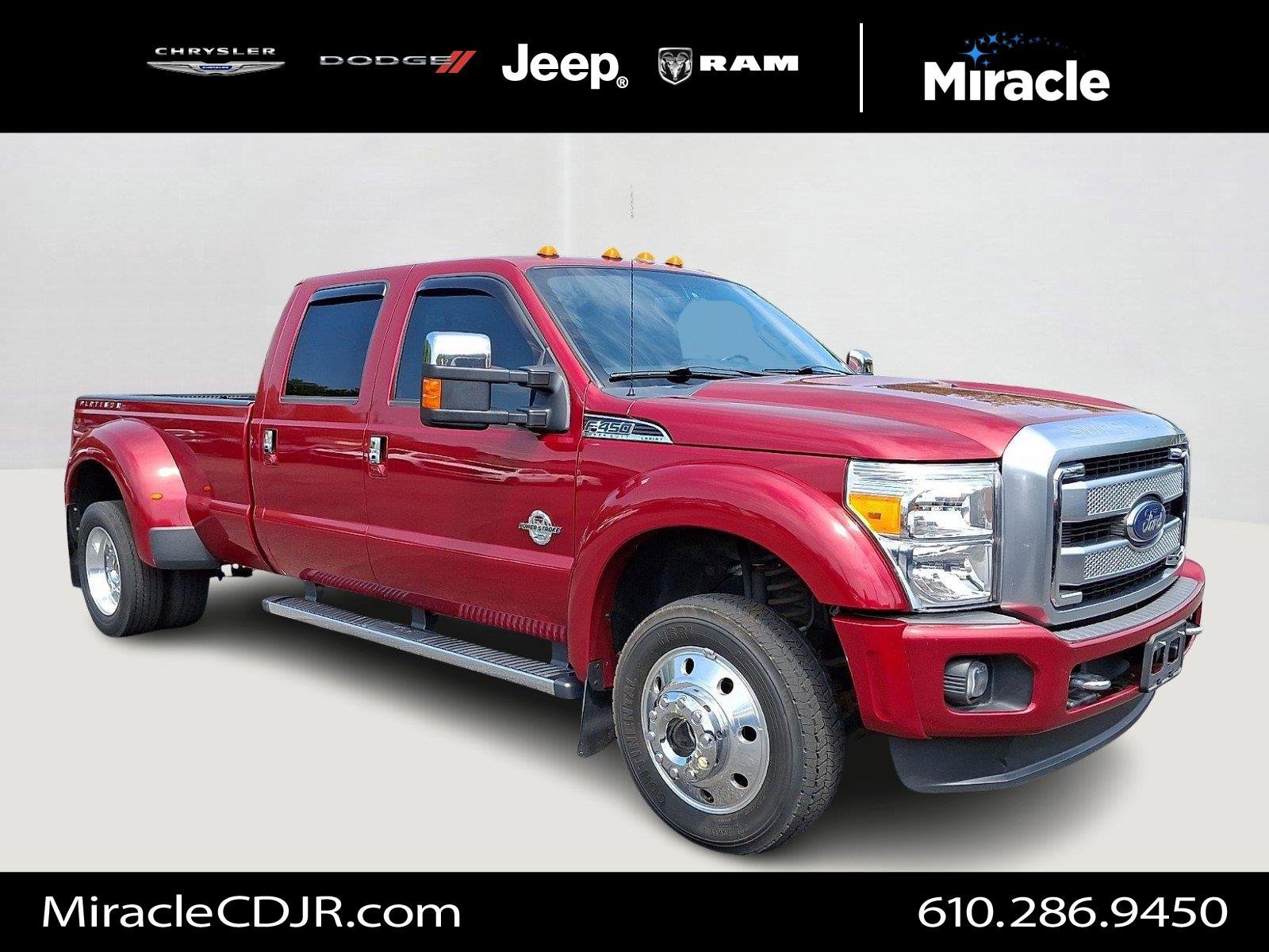 Used 2015 Ford F450 Platinum w/ Platinum Package