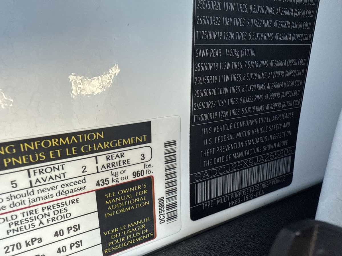 2018 Jaguar F-PACE Premium