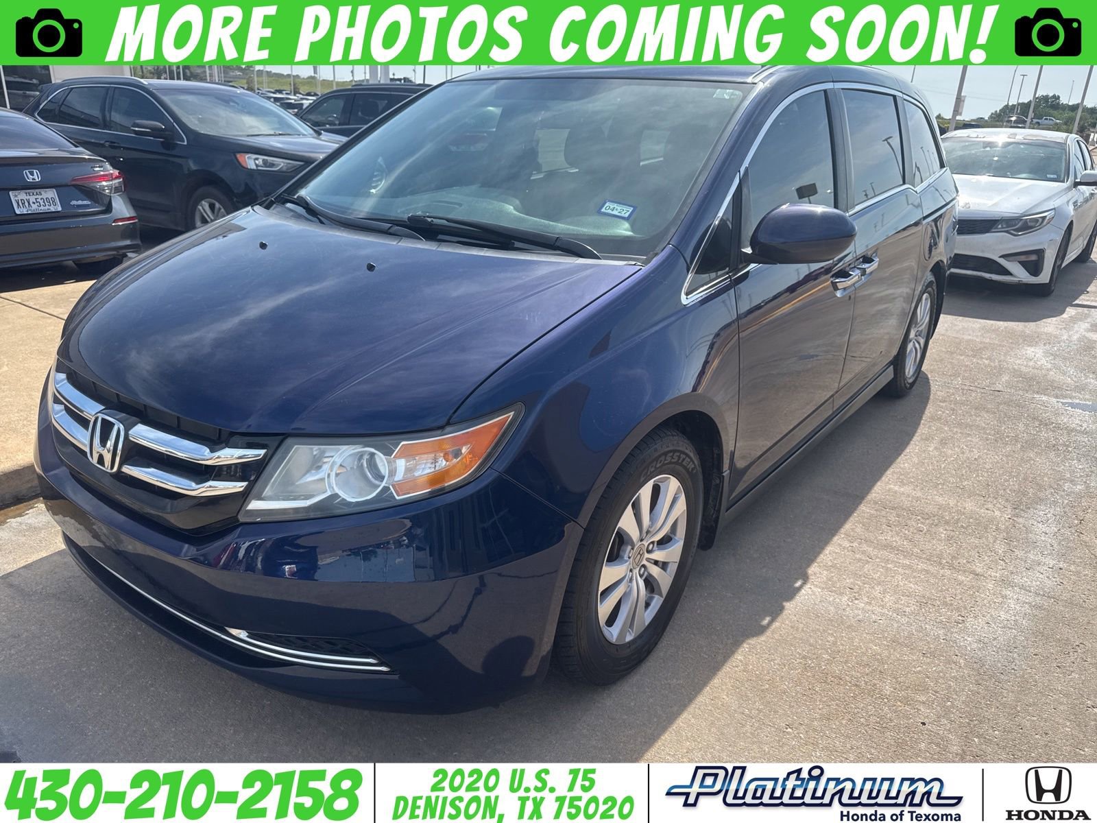 Used 2017 Honda Odyssey SE