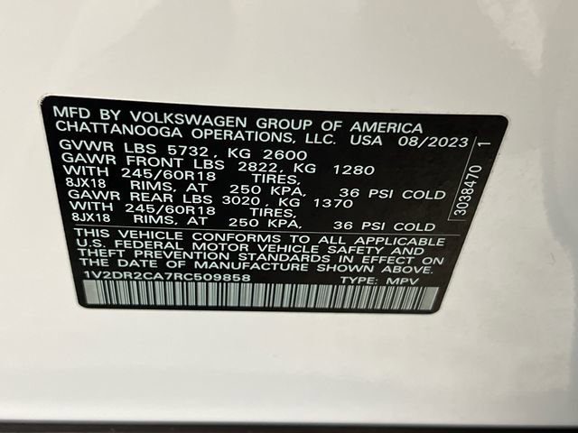 2024 Volkswagen Atlas SE