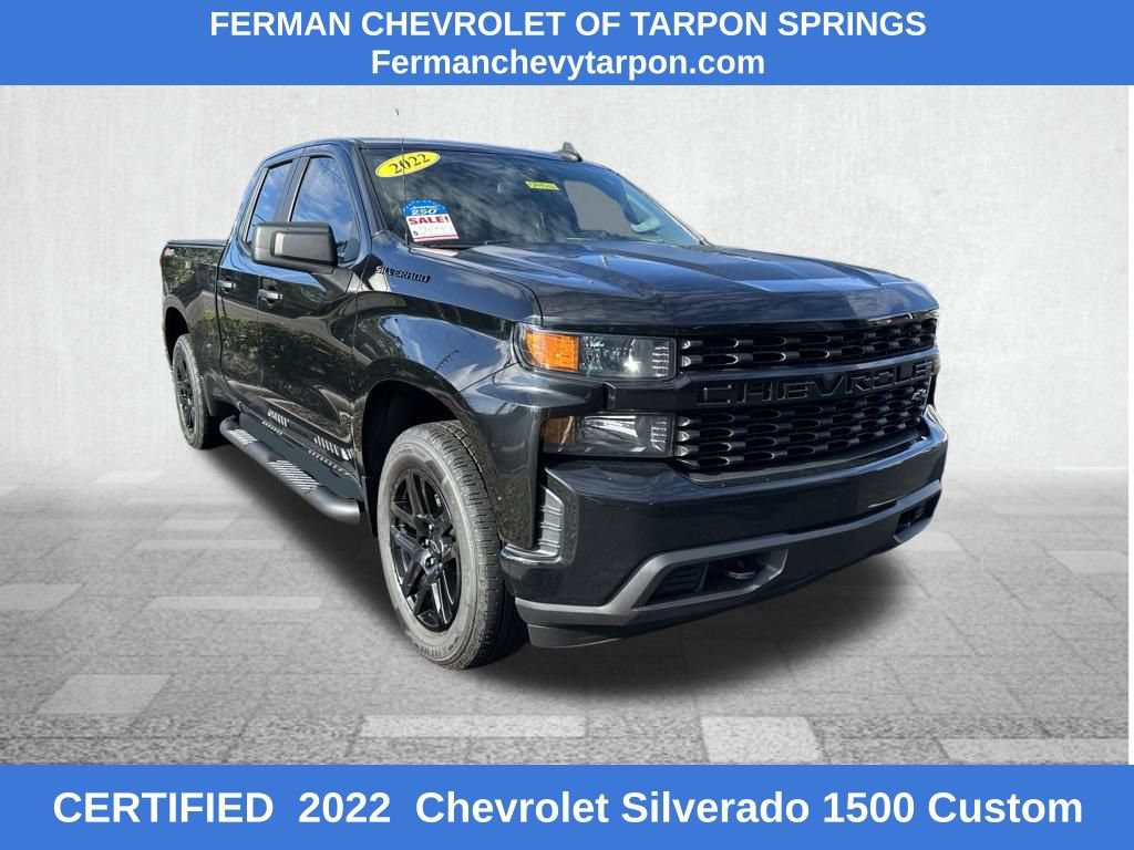 Certified 2022 Chevrolet Silverado 1500 Custom w/ Rally Edition