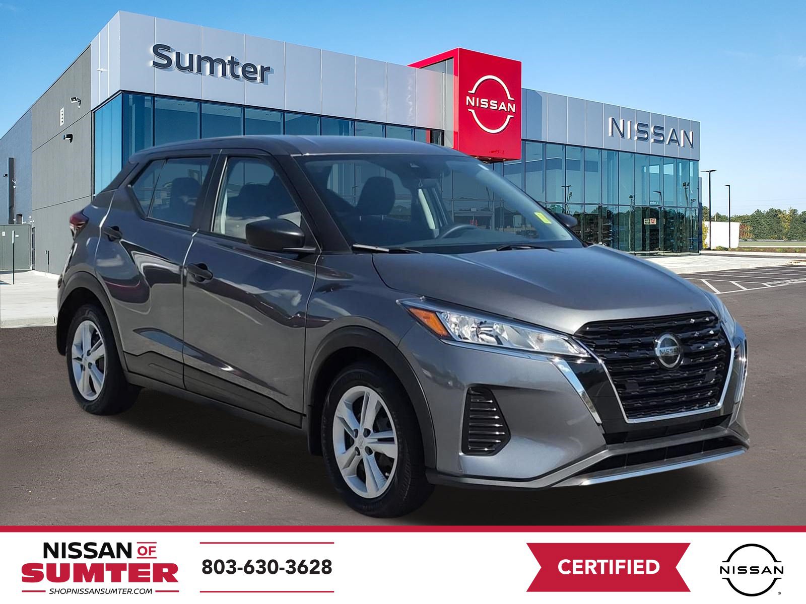 Certified 2021 Nissan Kicks S