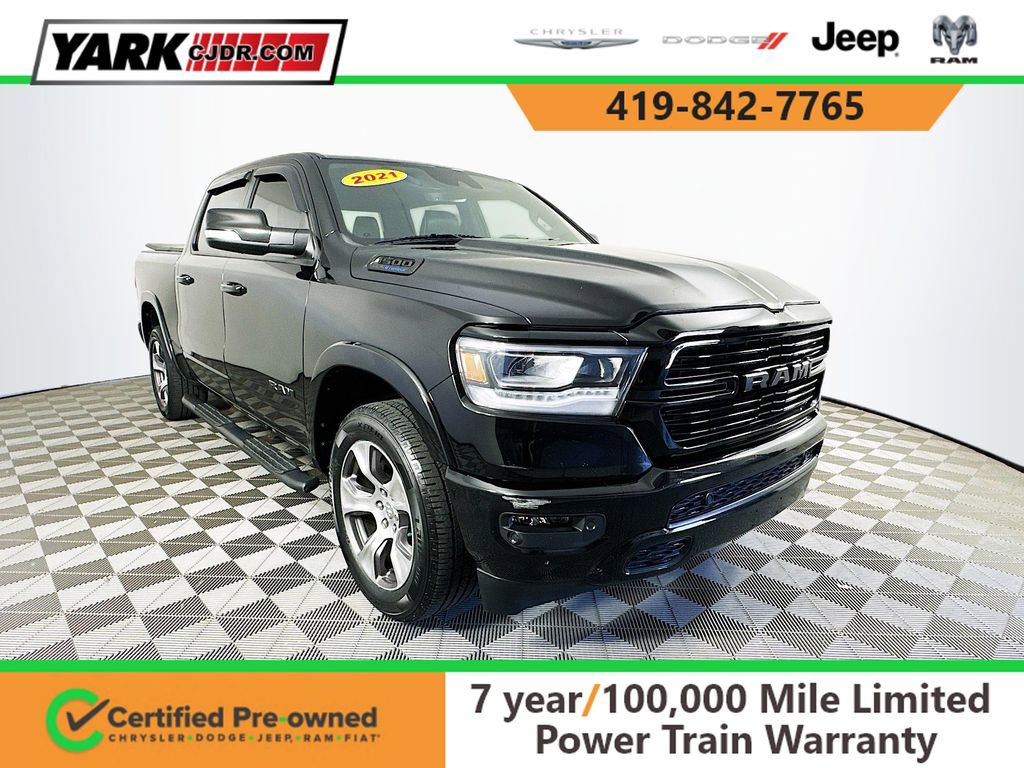 Used 2021 RAM 1500 Laramie w/ Sport Appearance Package