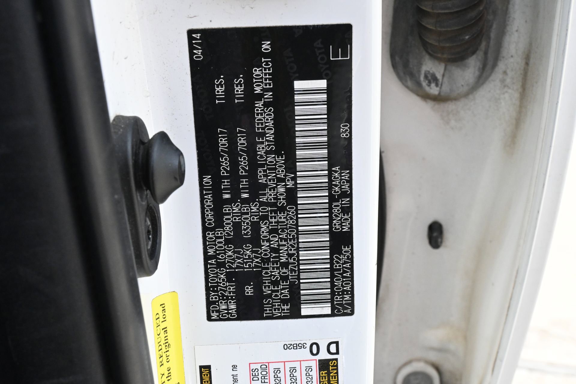 2014 Toyota 4Runner SR5 Premium