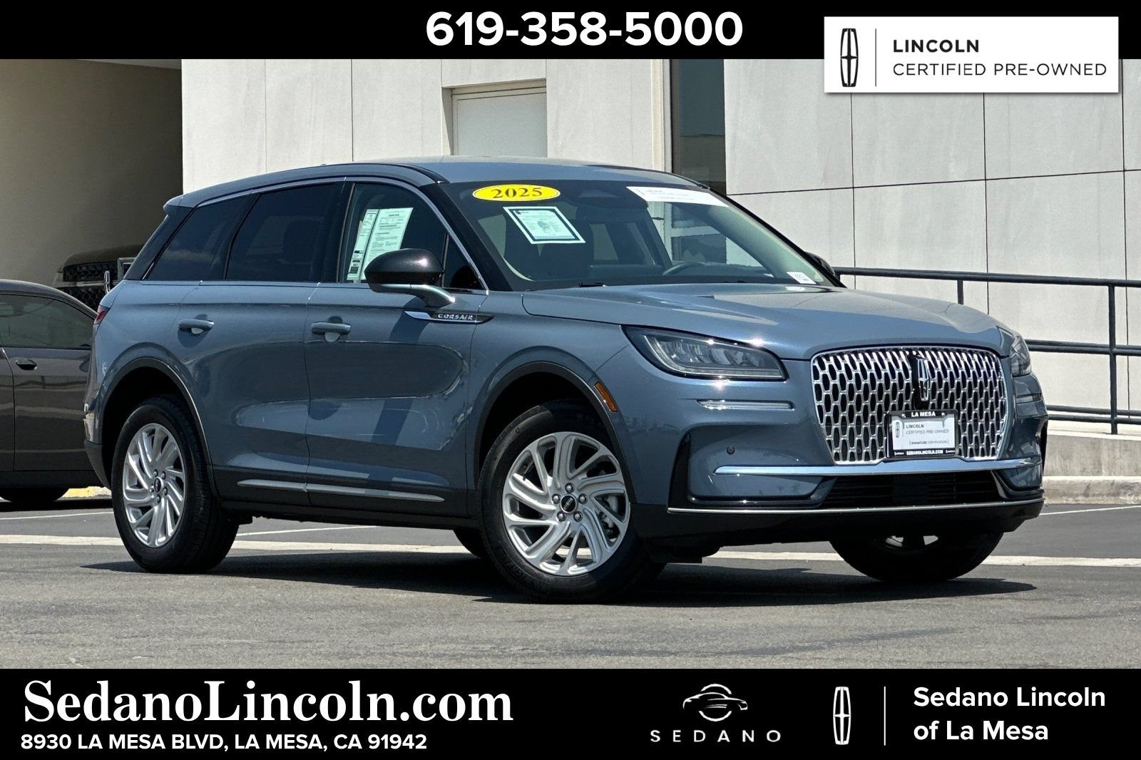 Certified 2025 Lincoln Corsair FWD
