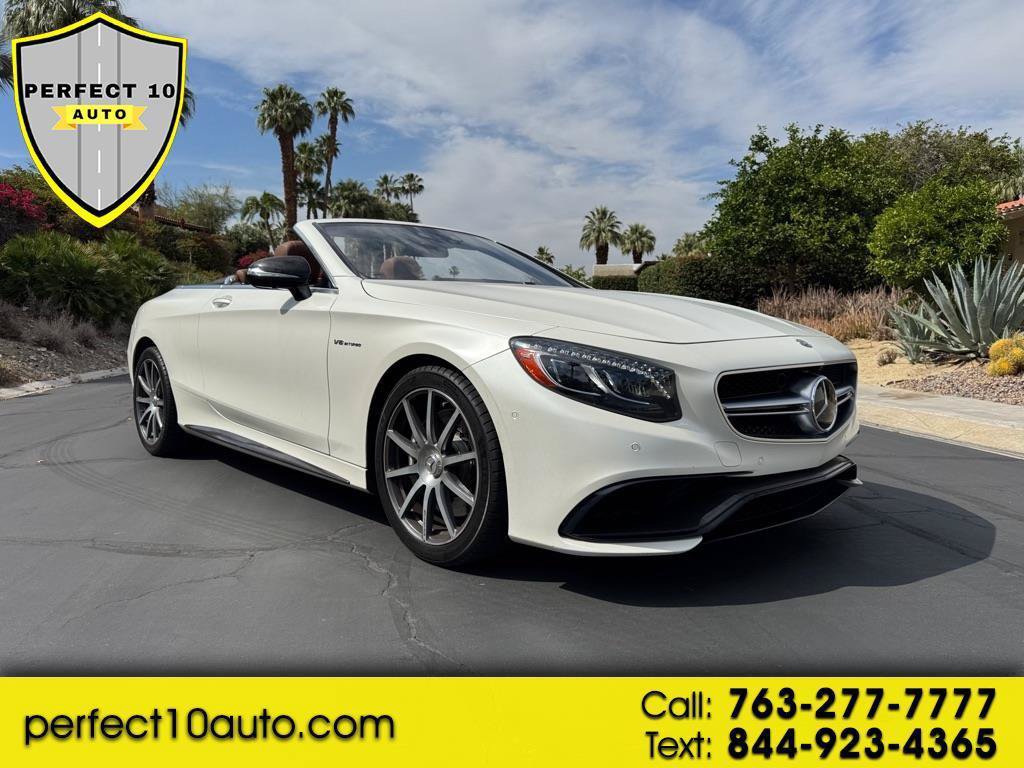 Used 2017 Mercedes-Benz S 63 AMG 4MATIC Cabriolet
