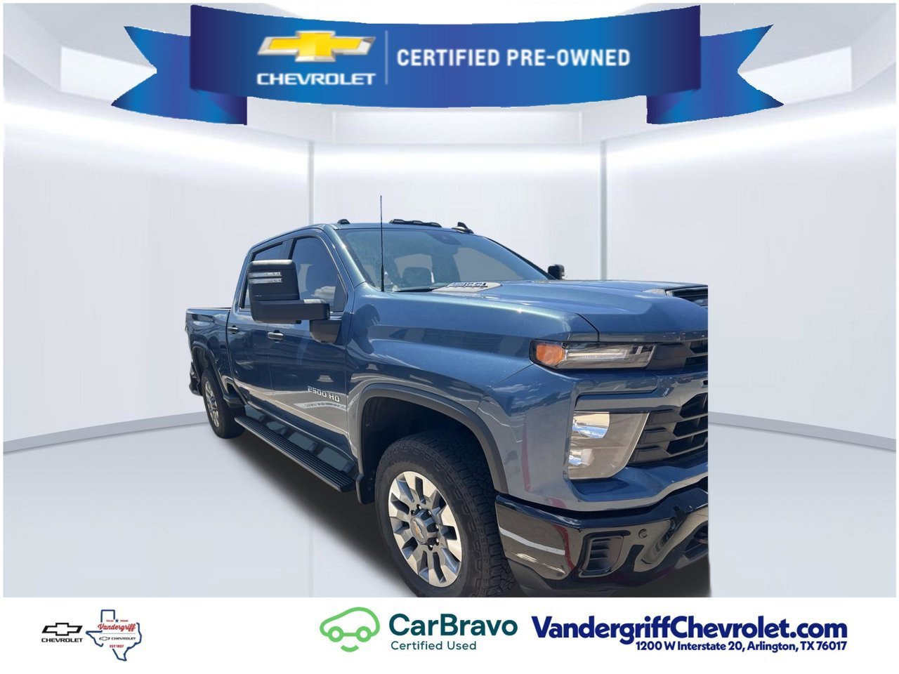 Certified 2025 Chevrolet Silverado 2500 Custom w/ Custom Value Package