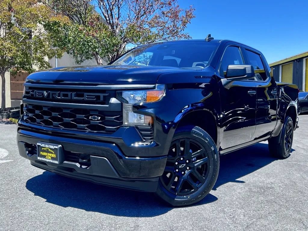 Used 2023 Chevrolet Silverado 1500 Custom w/ LPO, Dark Essentials Package