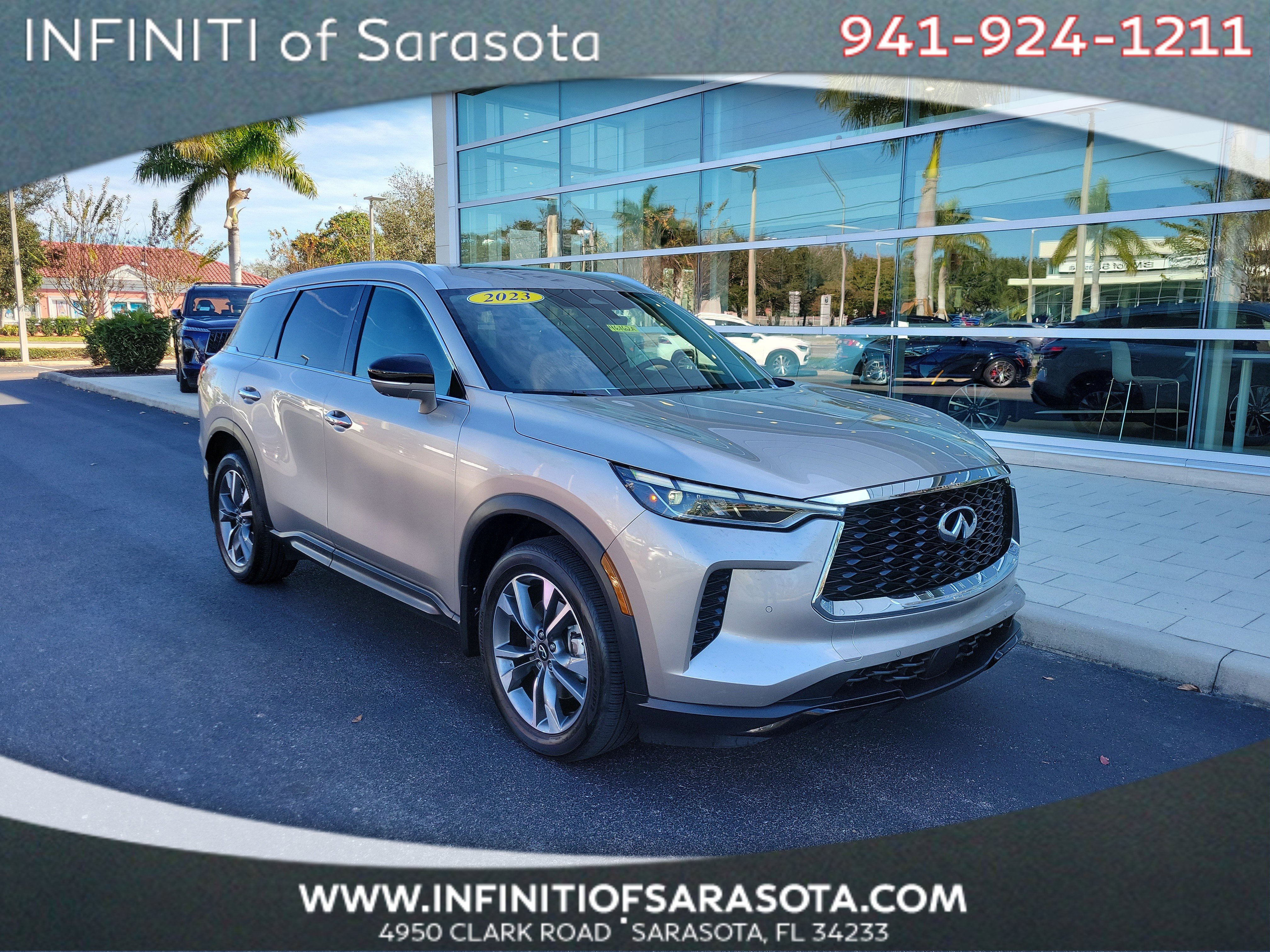 Certified 2023 INFINITI QX60 Luxe w/ Cargo Package