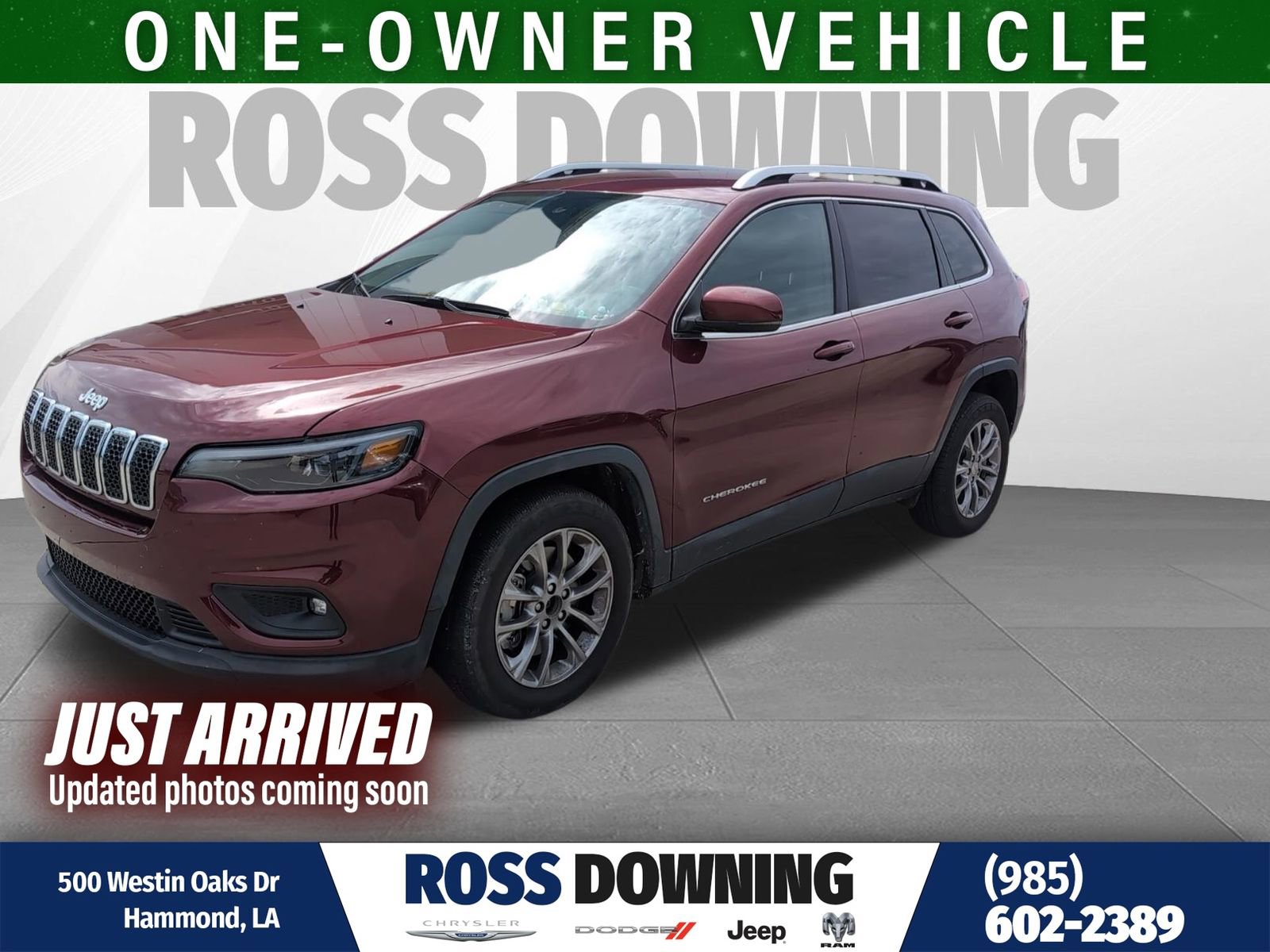 Used 2019 Jeep Cherokee Latitude Plus w/ Comfort/Convenience Group