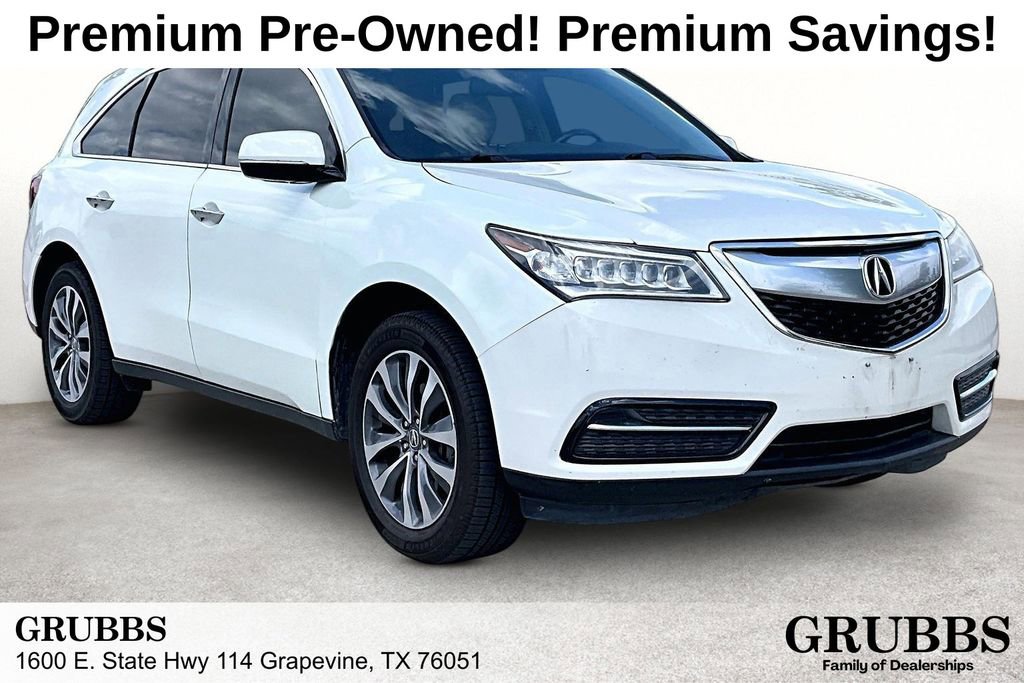 Used 2015 Acura MDX FWD w/ Technology Package