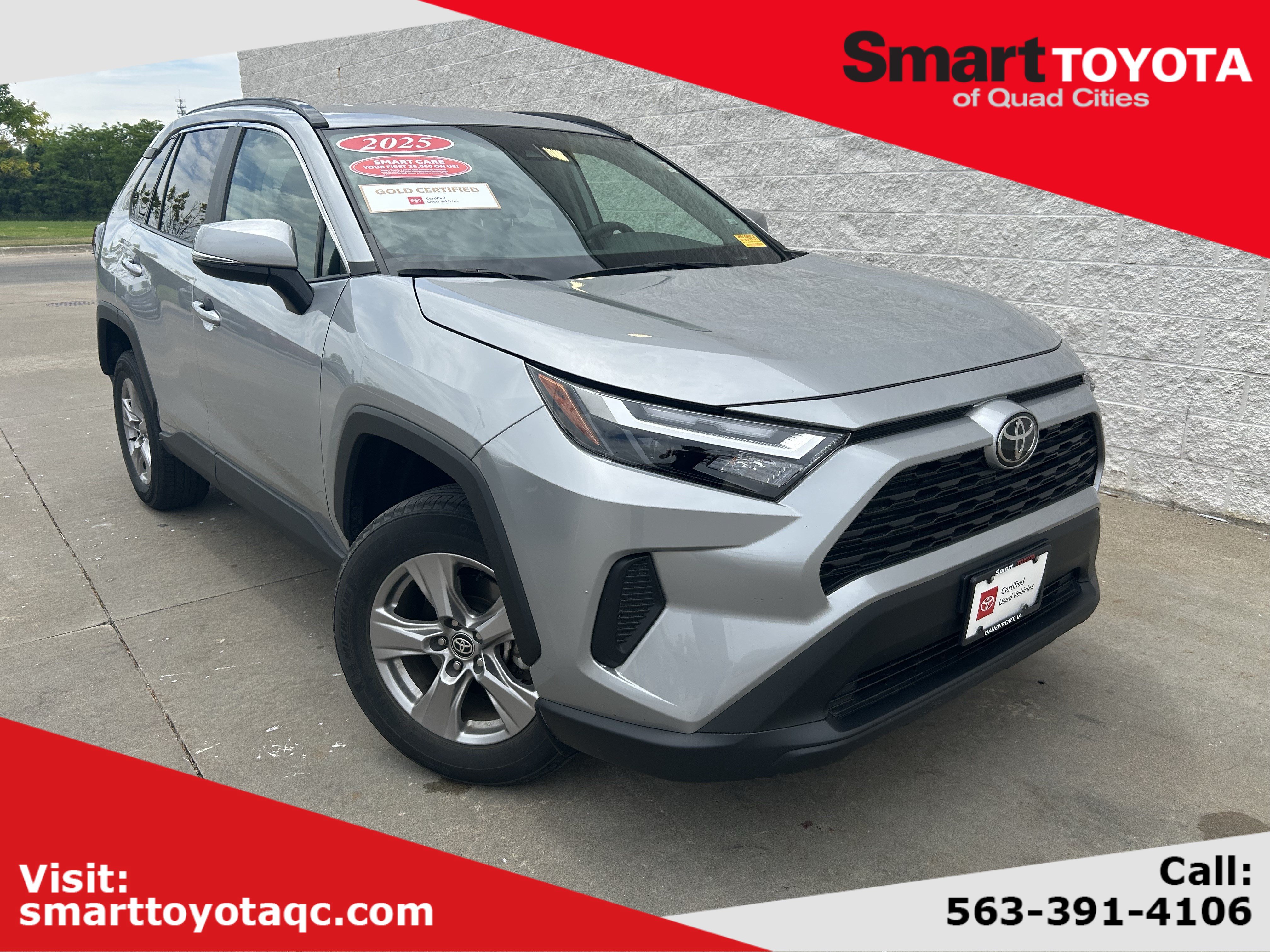 Certified 2025 Toyota RAV4 XLE